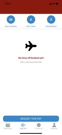 Time off 