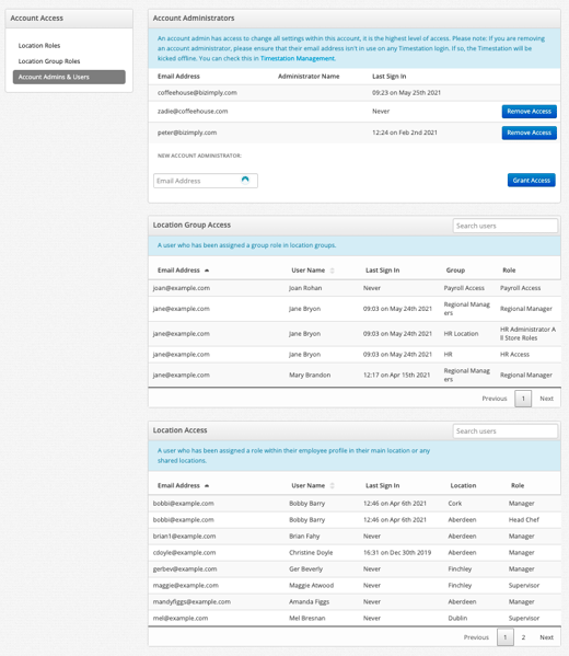 MAY - Account Access
